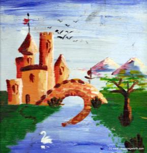 Roses and Castles narrowboat